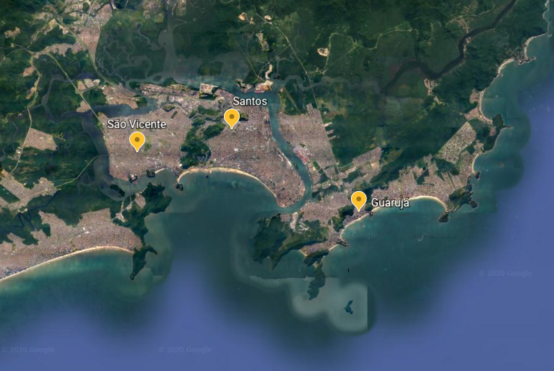 Imagem da matéria 'Baixada Santista sofre com forte chuva'